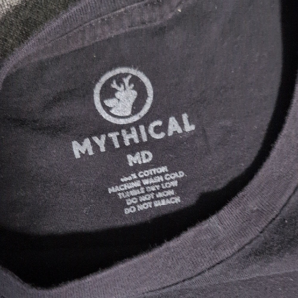 M Black/Silver Good Mythical Morning Shirt - Picture 2 of 3